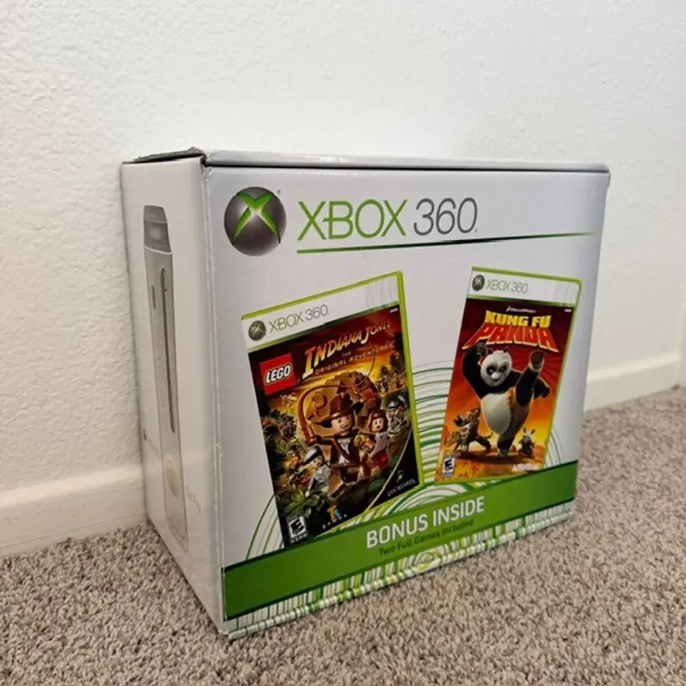 Sony XBOX 360 BOX ONLY Empty Box No Inserts Small Surface Tear See Photos
